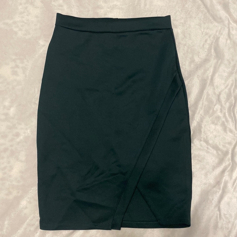 Thanth Emerald Pencil Skirt - Large